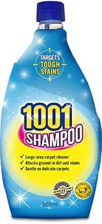 1001 Large Area Cleaner for Carpet & Upholstery Shampoo 450mls 1