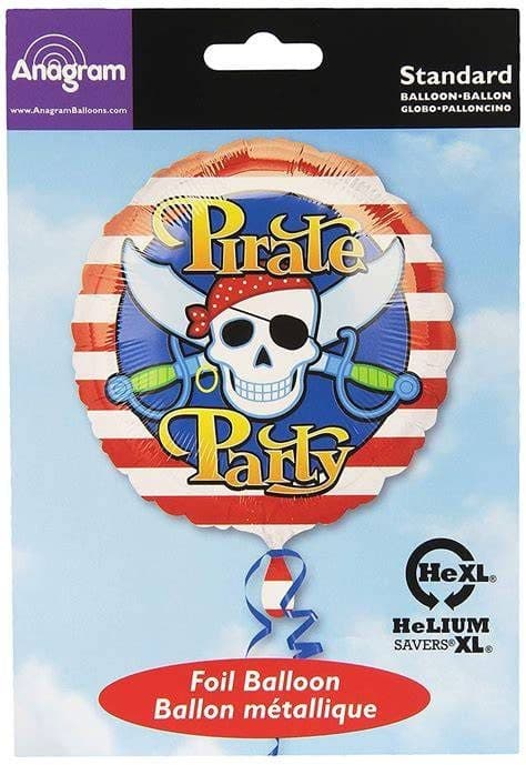 Pirate Party - Metallic Foil Balloon