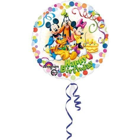 Mickey Mouse & Friends : Happy Birthday : Metallic Foil Balloon