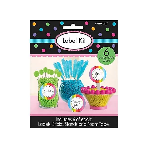 Labels Scalloped