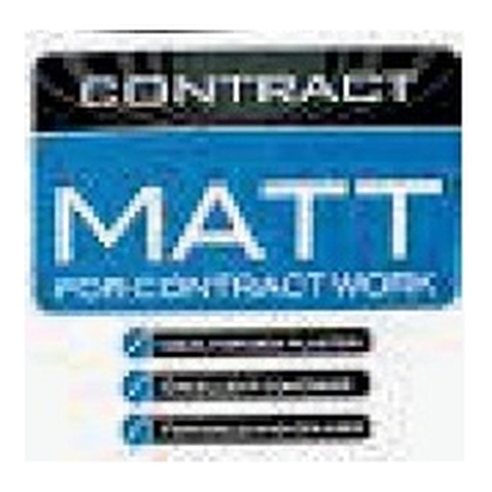 Crown Contract Matt Brilliant White 10Ltr