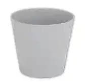 WHAM Studio 26cm Round Planter Cover Ice White