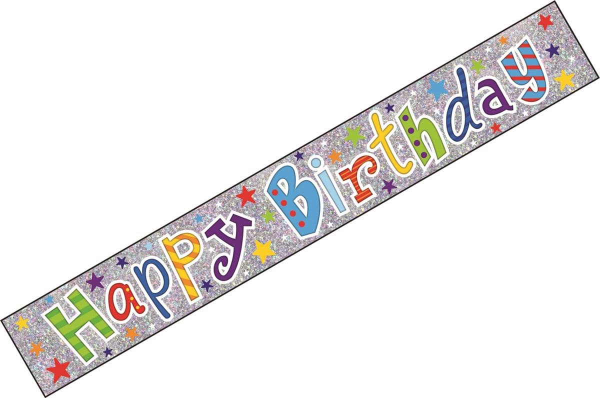 SE Happy Birthday Unisex Child Wall Banners