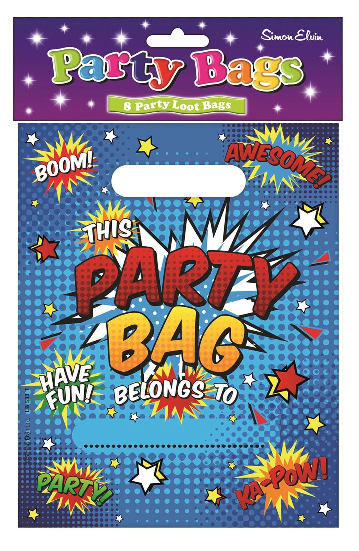 SE Baloons And Stars Loot Bags
