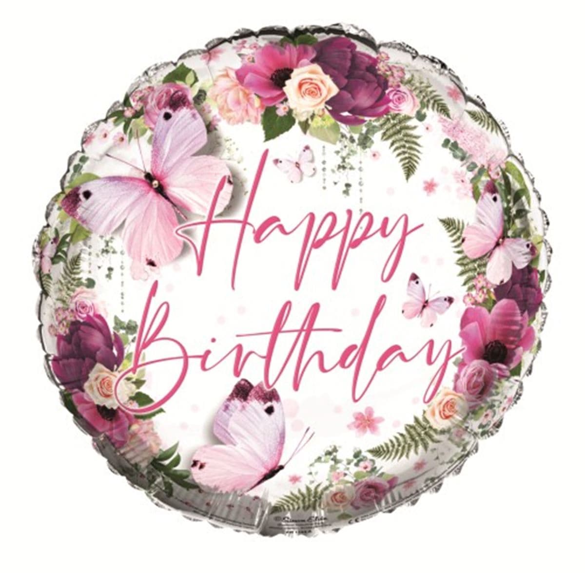 SE Happy Birthday Female Foil Balloons