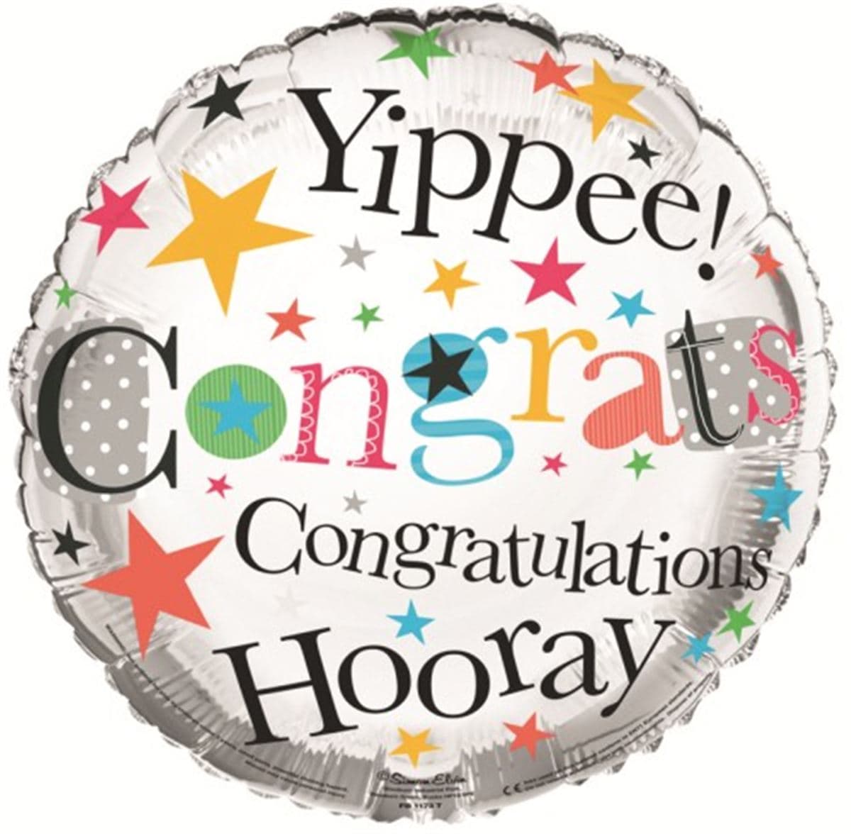 SE Congratulations Foil Balloons