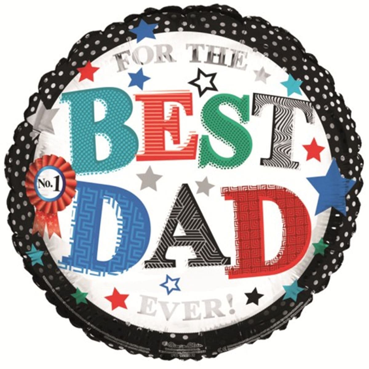 SE Dad Square Foil Balloons