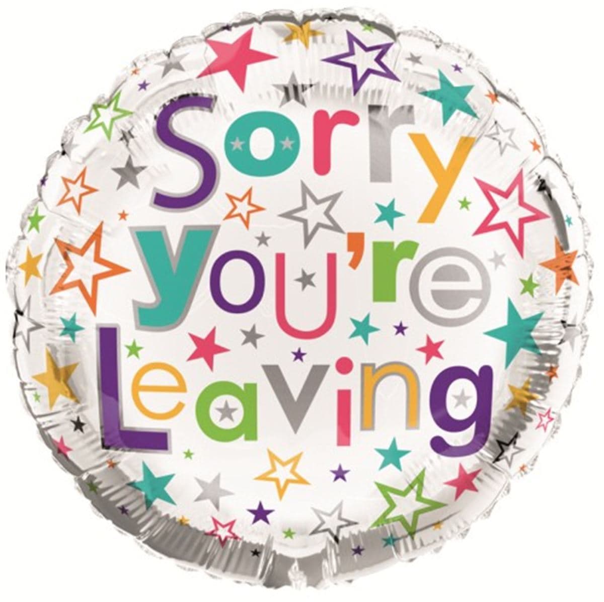 SE Sorry You're Leaving Foil Balloons