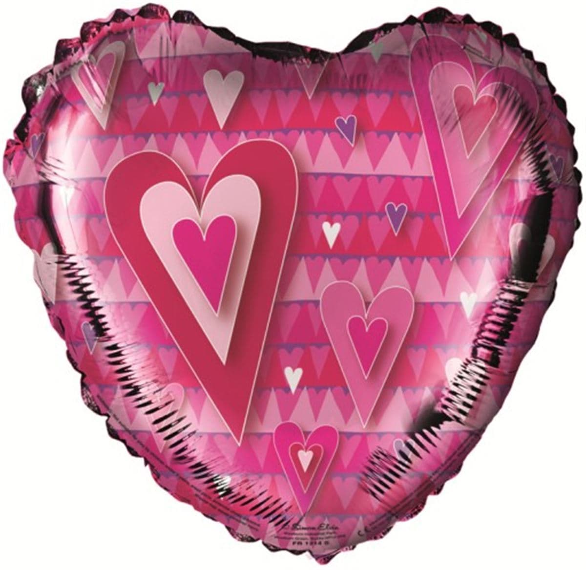 SE Hearts Foil Balloons