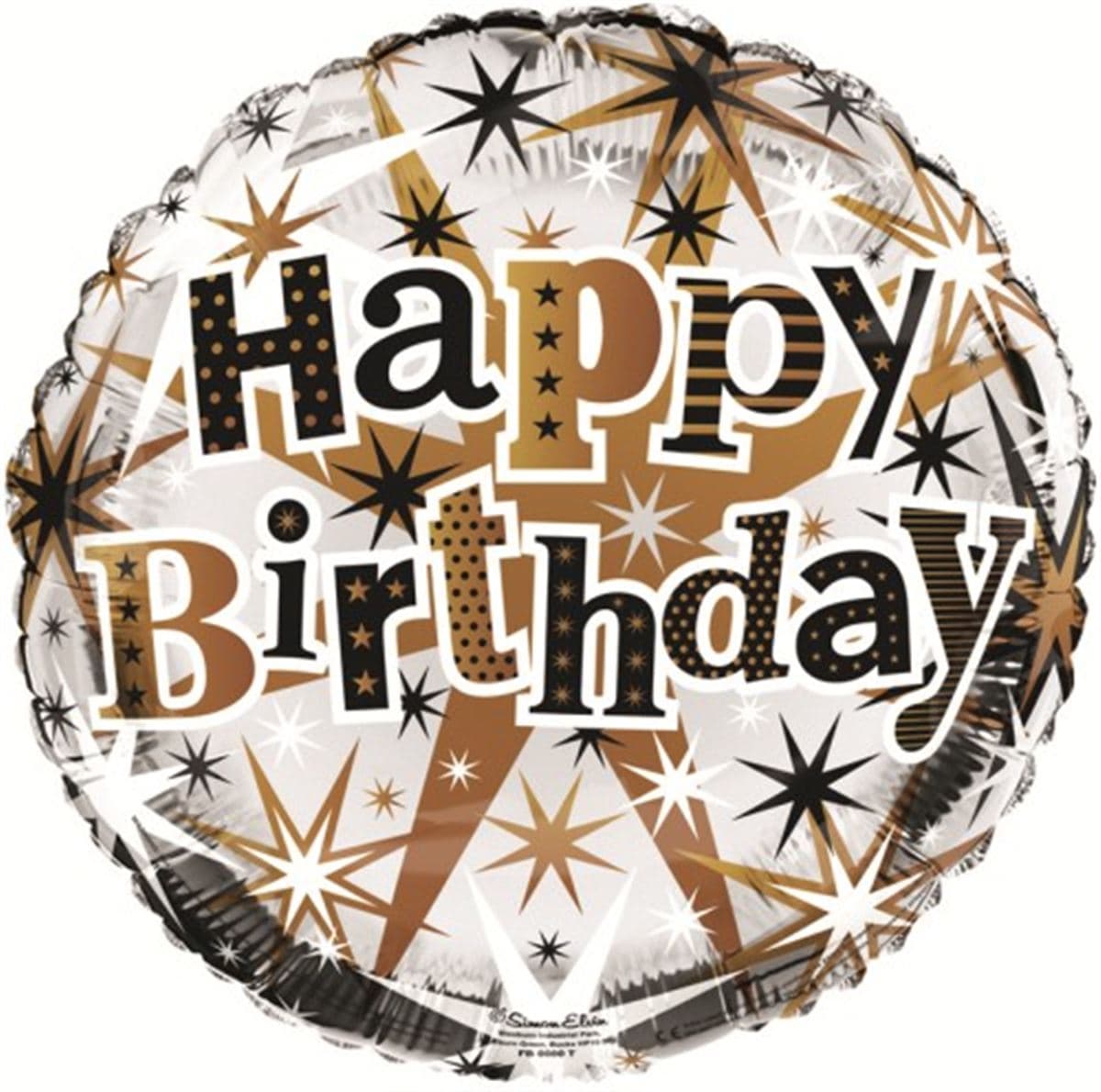 SE happy Birthday Foil Balloons