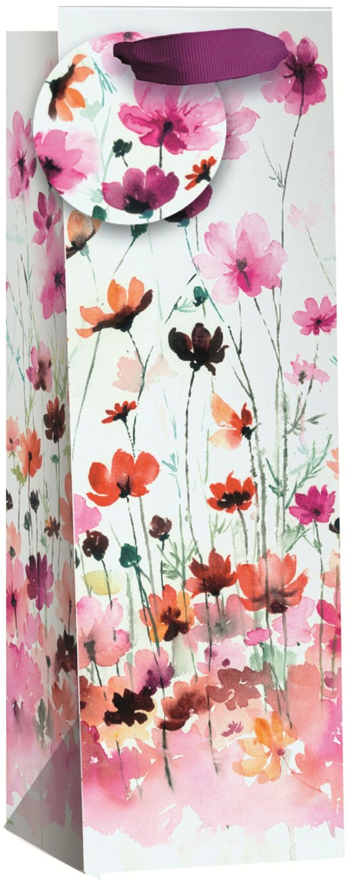 SE Matt Bottle Gift Bags Standard , Pk Of 6