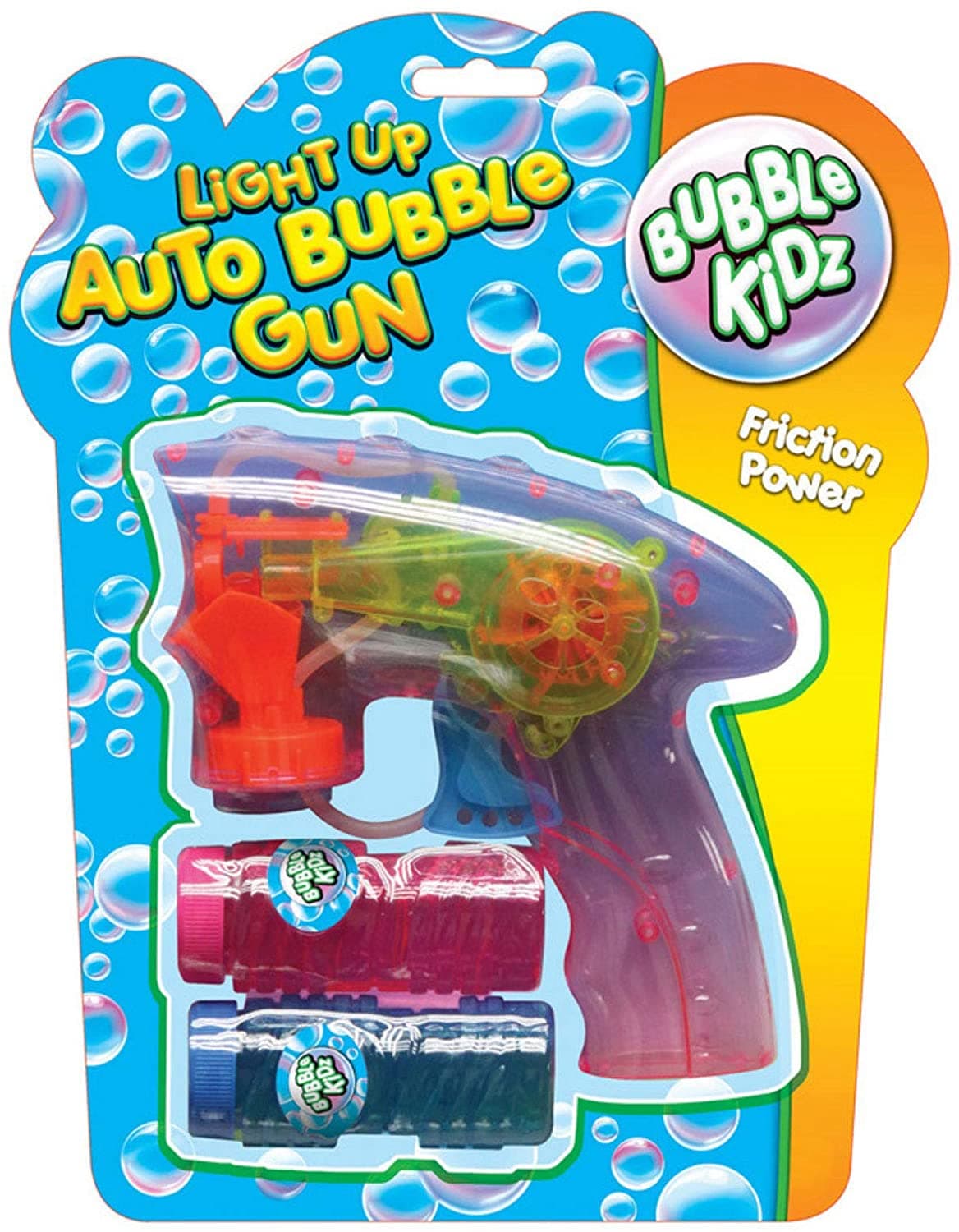 Kandy Toys Auto Bubble Gun With Light Asst