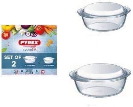 Pyrex Essentials 2pc Casserole Set