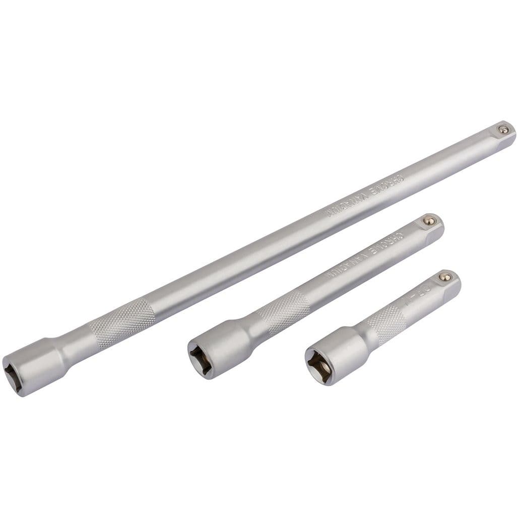 Draper 3/8" Square Drive Extension Bar Set (3 Piece) 16425