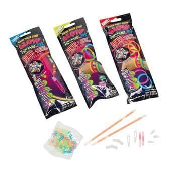 Jewelry glow in the dark 4 asst