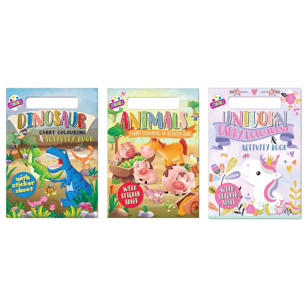 Tallon A4 Carry Colouring & Activity Pad
