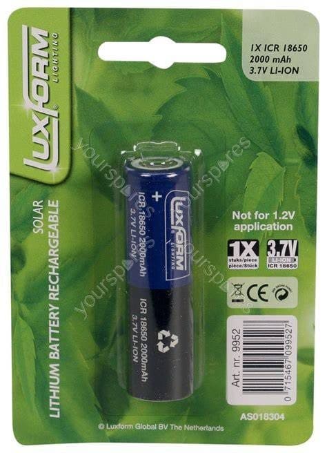 18650 Rechargeable Battery