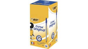 Bic ball point pen BLUE (Box Of 50)