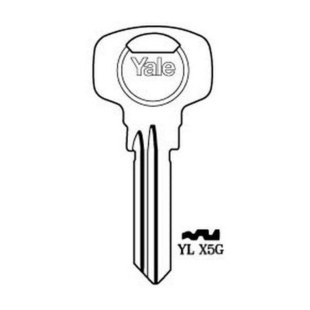 Genuine yale 5pin cylinder patented YL-CYL-KBB (YAX5) Y42A profile pack 10