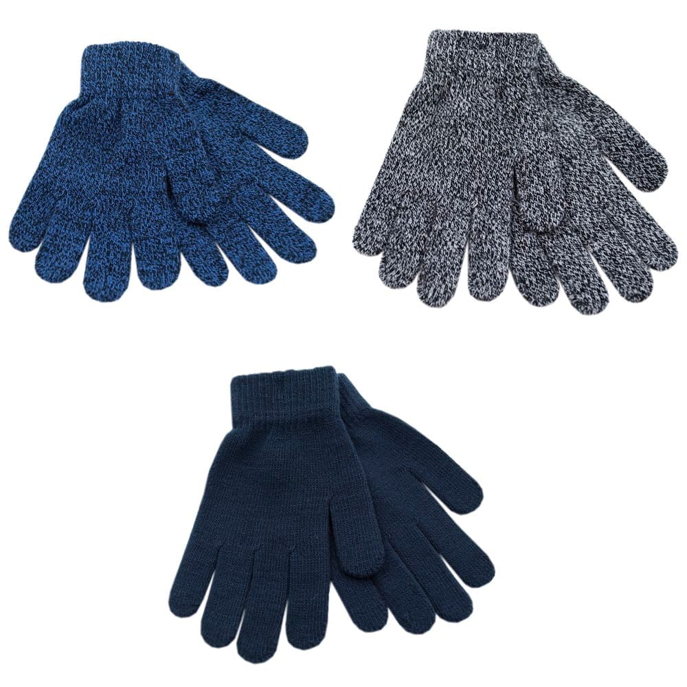 BOYS 3 PACK MAGIC GLOVES ~