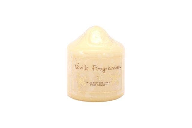 Candle Vanilla Pillar 50hr.