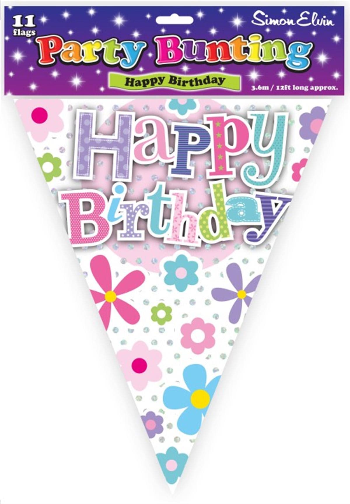 SE Happy Birthday Bunting (1bn3016)