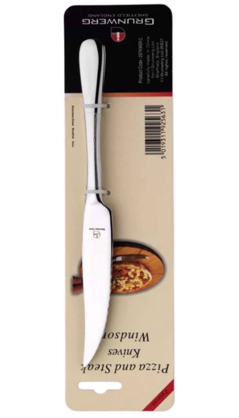 2 Windsor Pizza & Steak Knives