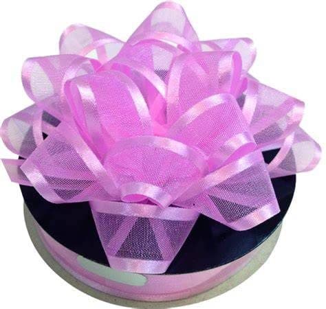 ORGANZA RIBBON LIGHT PINK