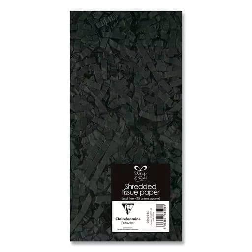 SHREDDED TISSUE PPR BLACK