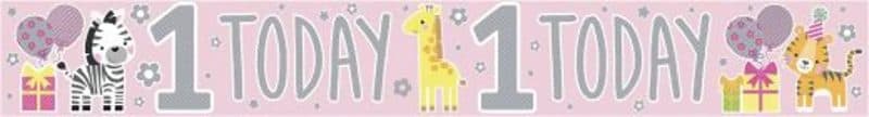 1TODAY BIRTHDAY BANNER GIRL