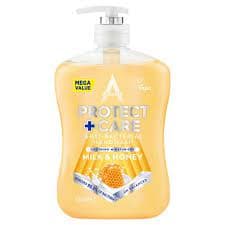 ASTONISH Protect & Care 600ml Anti Bacterial Handwash Milk & Honey