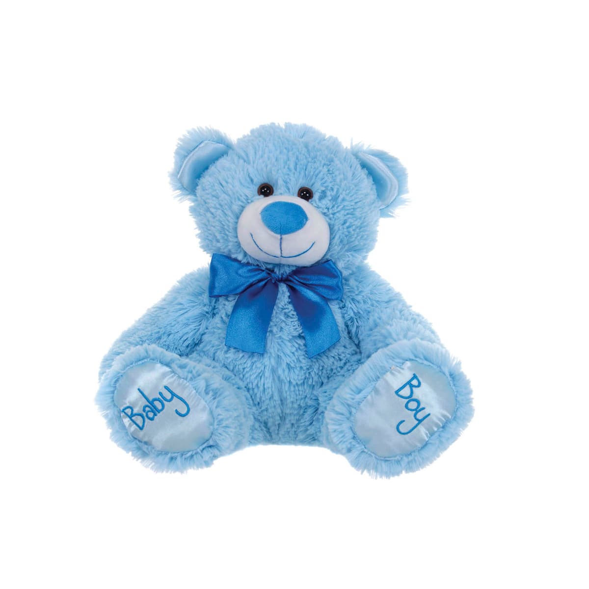 14"/36CM SITTING BABY BOY BEAR