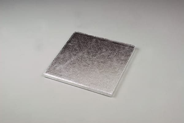 8" SQUARE Embossed Cake Drum PACK OF 5