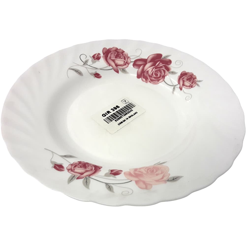 SOV Pink Rose Soup Plate Rd (225)