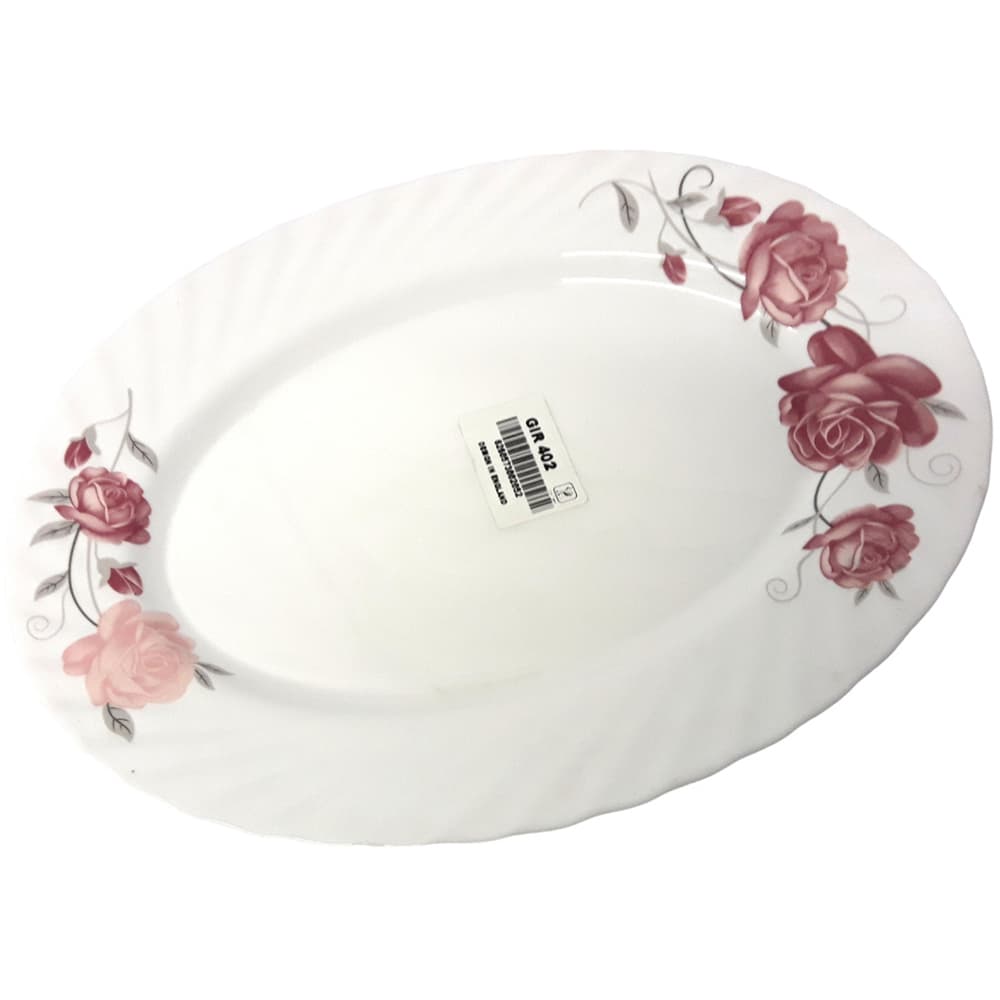 SOV LARGE Rose Oval Dish Rd (1010)