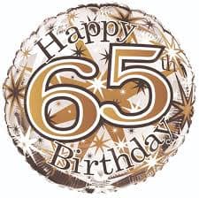 SE Age 65 - T * Foil Balloons