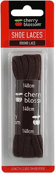 ROUND LACE BROWN 140CM