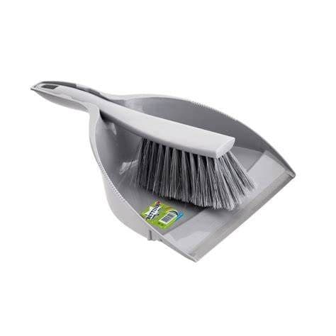 Bettina Dustpan & Brush - Silver