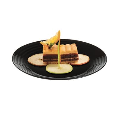 TEMP HARENA BLACK PLATE LARGE 25