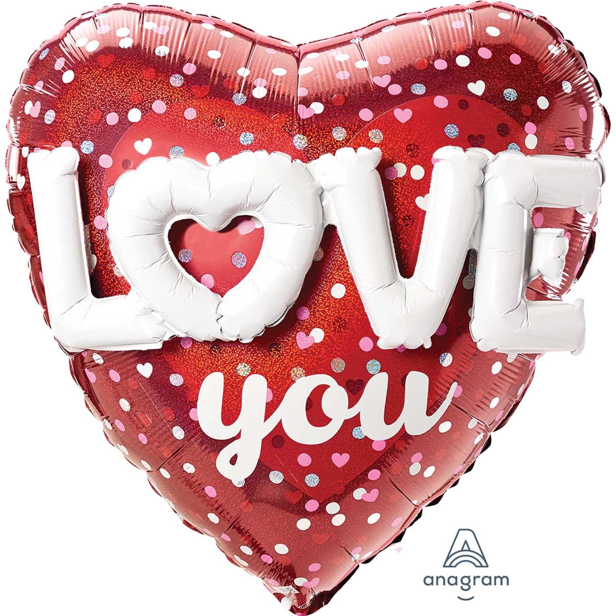 Anagram Multi-Ball:Love Hearts & Dots
