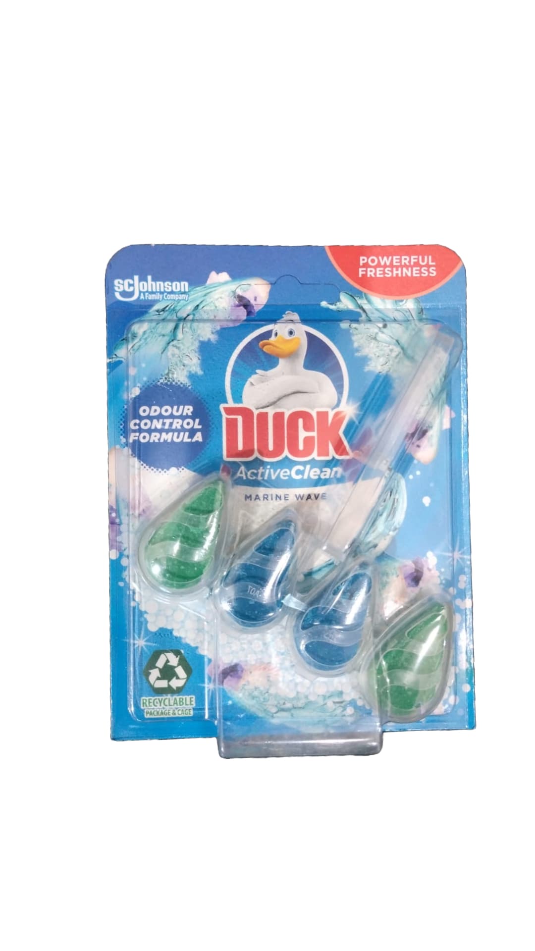 Duck Toilet Active Clean Rim Block 41g Marine