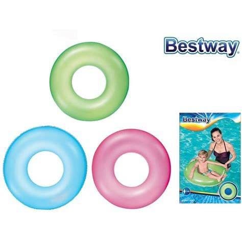 Swim ring 76cm 3ass clr PV