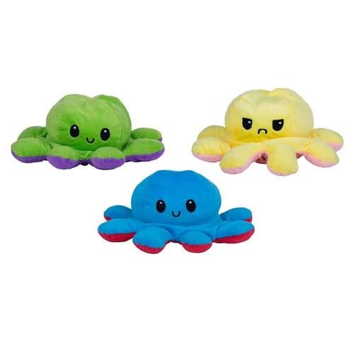 Plush mood octopus 3ass 19cm