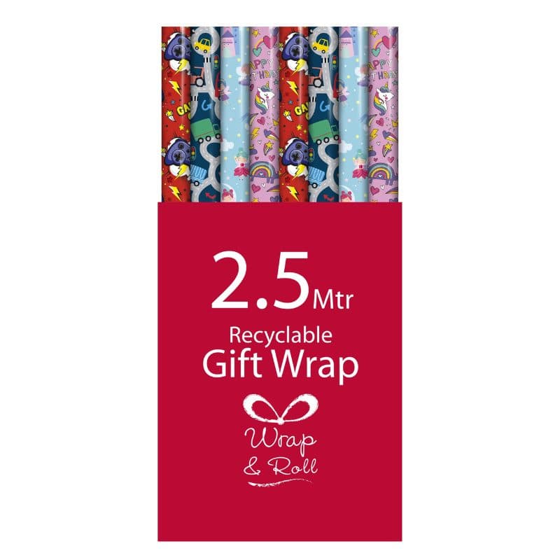 2.5M Kids 1 Giftwrap 49 Rolls