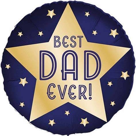 Amscan Best Dad Ever foil Balloon