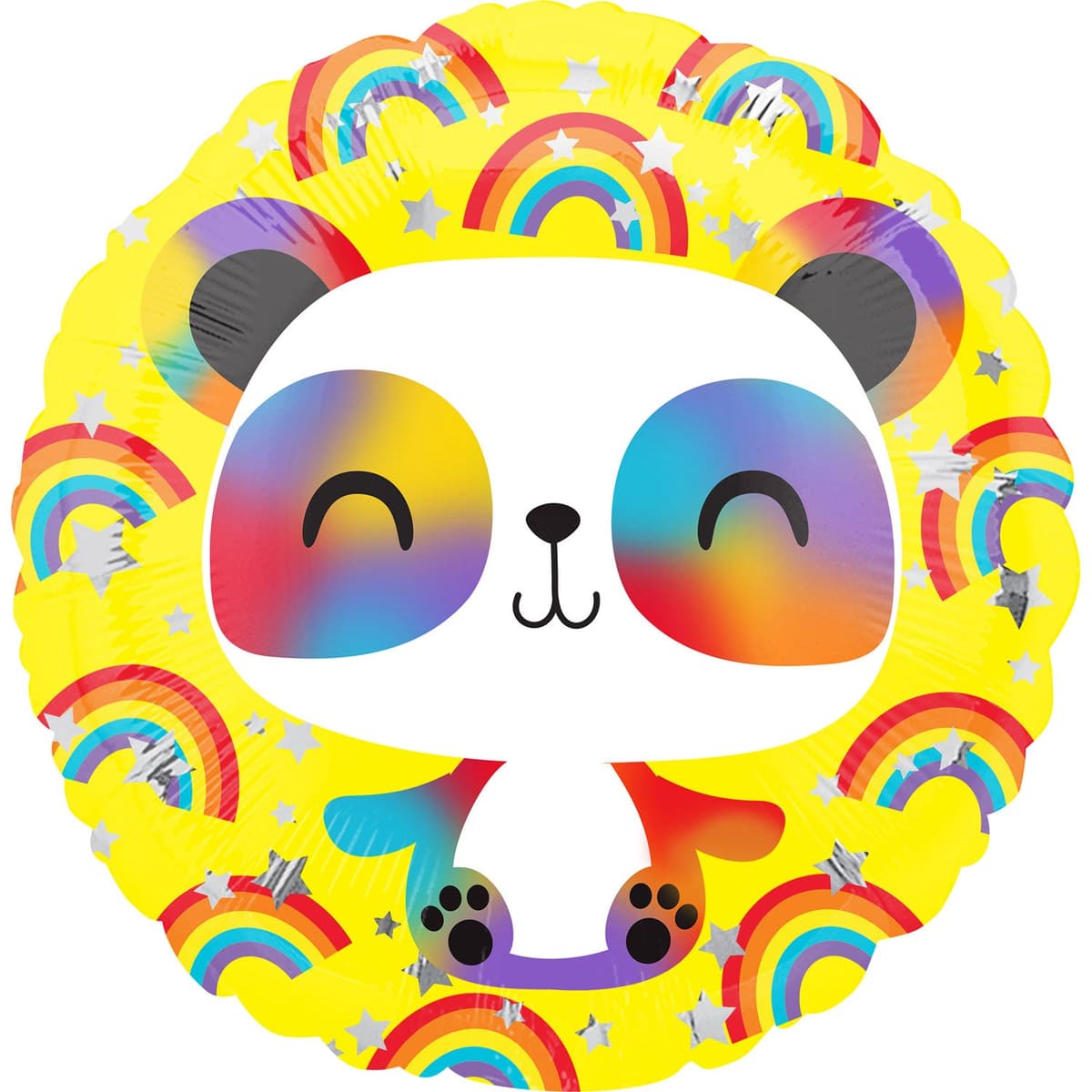 Amscan 18" Happy Panda Foil Balloon