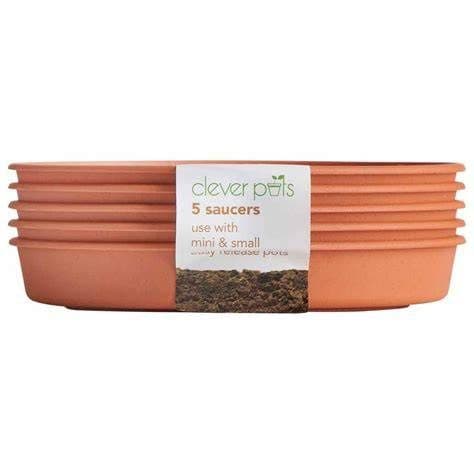 CLEVER POTS 5 SAUCERS