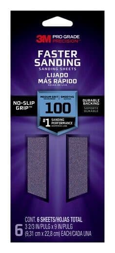 3M Faster Sanding Sheet 6pk
