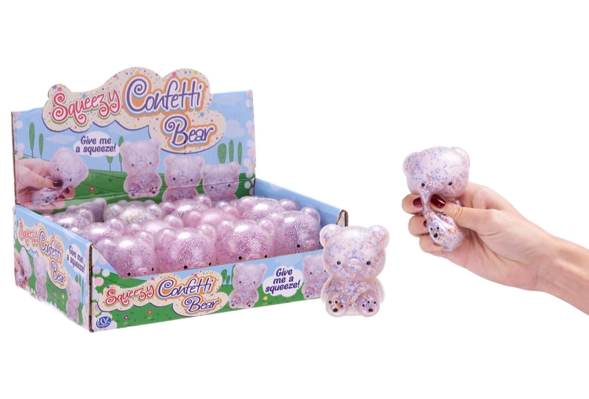 whl Squeezy Confetti Bear