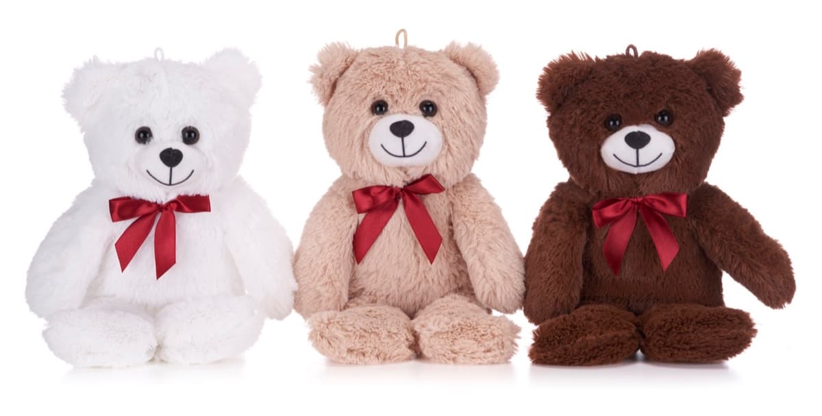12.5A/32CM THOMAS BEAR WITH RIBBON 3ASST